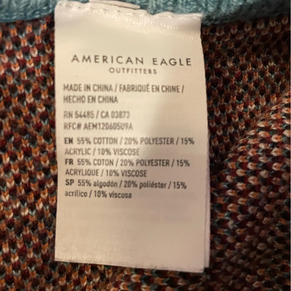 American Eagle Knit Polar Bear Print Leggings Size Large - Picture 7 of 11